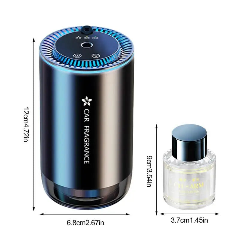 Car Diffuser Air Freshener SUV Diffuser Oil Portable Car Scent Diffuser for Bedroom Apartment Room Auto SUV Car Offices