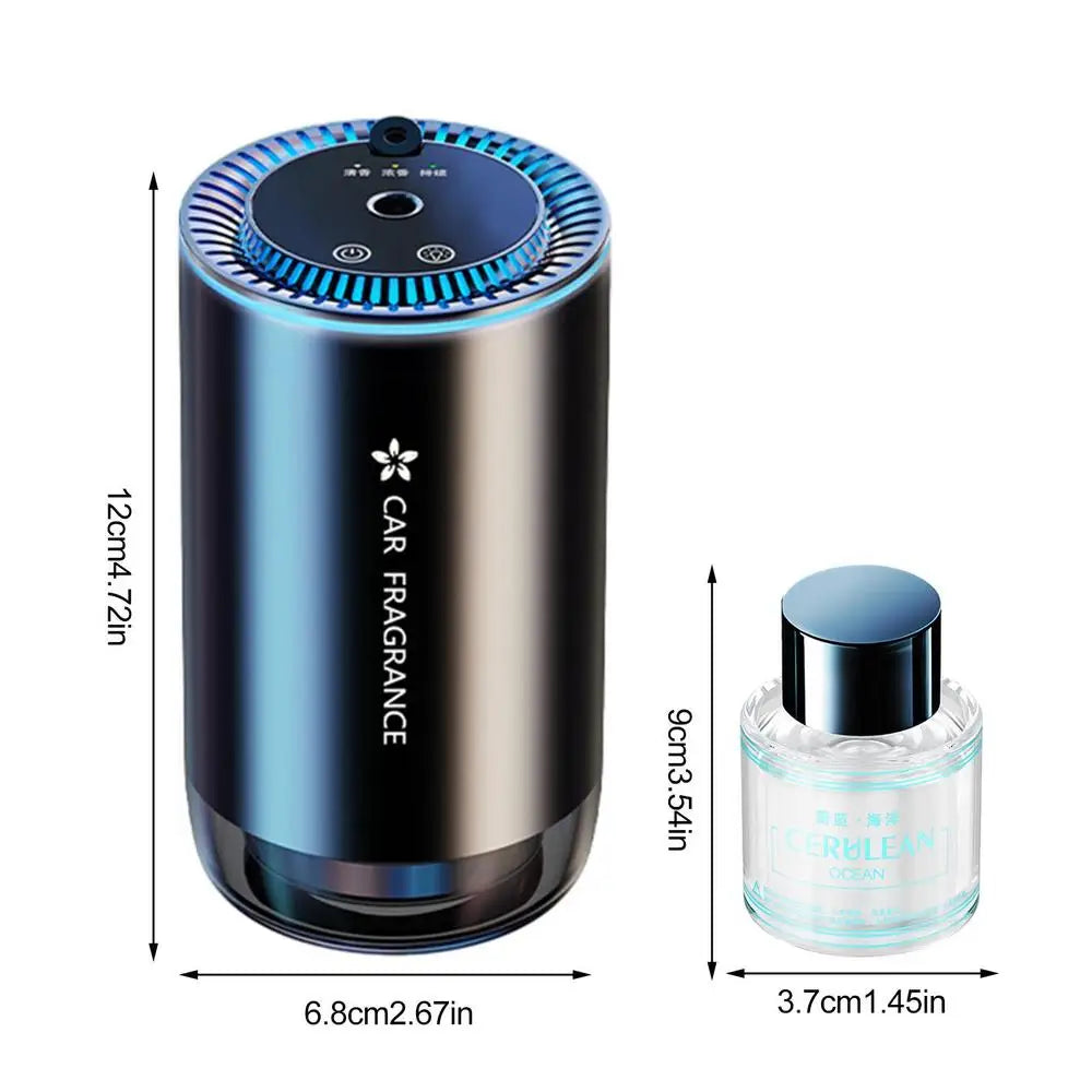 Car Diffuser Air Freshener SUV Diffuser Oil Portable Car Scent Diffuser for Bedroom Apartment Room Auto SUV Car Offices